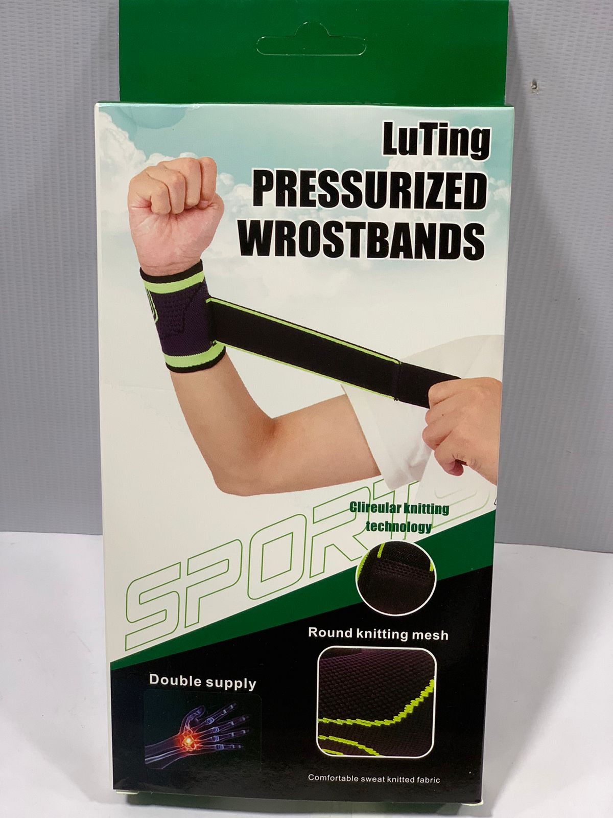 Muñequera Deportiva Ajustable